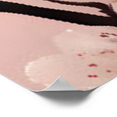 愛の花々»結婚式招待状 ポスター (角)