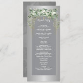 愛の花々 – 銀のお祝い (正面/裏面)