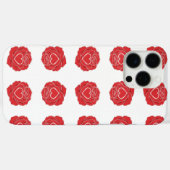愛の花とハート Case-Mate iPhoneケース (裏面 (横))