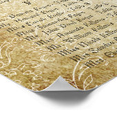 愛の花の木の魔法の森の結婚輪 ポスター (角)