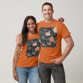 愛の花びら+友達 Tシャツ (ユニセックス)