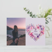 愛の花咲く | 花 | オーダーメイドの写真 & 名前 シーズンカード (スタンド正面)