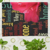 愛の花束:心のこもった表現 キッチンタオル (折り畳み)