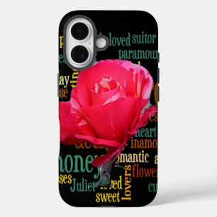 愛の花束:心のこもった表現 iPhone 16ケース