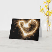 愛の花火大会 カード (黄色い花)