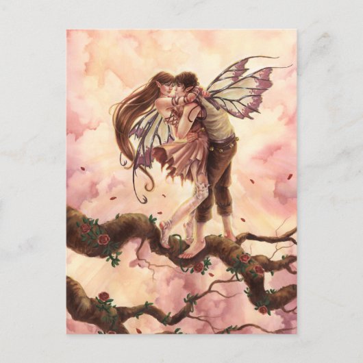 愛の花開き ポストカード (正面)