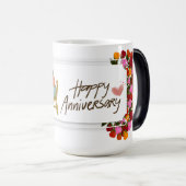 愛の花 – アニバーサリーマグカップ モーフィングマグカップ (正面右)