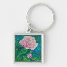 「愛の花」キーチェーン