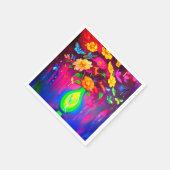 愛の花 スタンダードカクテルナプキン (角)