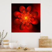 愛の花（ポスター） ポスター (キッチン)