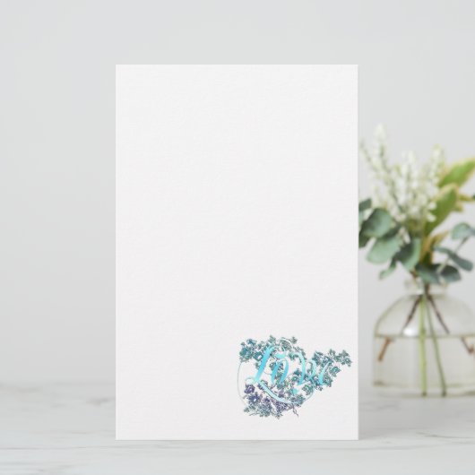 『愛の花』 便箋 (スタンド正面)