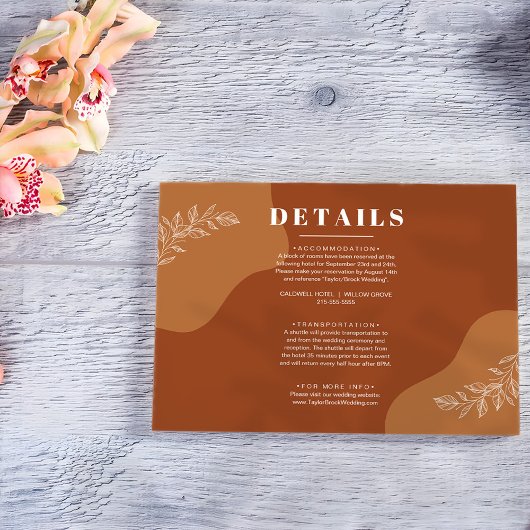 愛の花：抽象芸術シンプルの離れ詳細 エンクロージャーカード