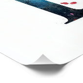 愛の花: 8Kリアルさくらんぼ花の木 ポスター (コーナー)