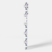 愛の芸術：文字とエレガント咲くバラ Case-Mate iPhoneケース (裏面 / 右)