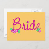 愛の芽/結婚の ポストカード (正面/裏面)