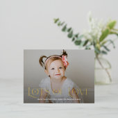 愛の葉の多いバレンタインデーのはがき 箔シーズンポストカード (立ち正面)