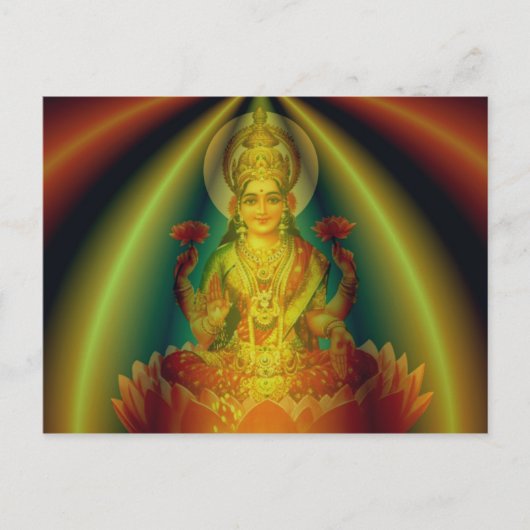 愛の蓮 ポストカード (正面)