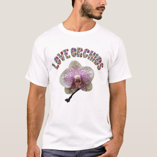 愛の蘭 Tシャツ (正面)