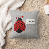 愛の虫あなたを愛する枕 クッション (ブランケット)