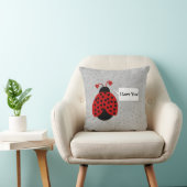 愛の虫あなたを愛する枕 クッション (椅子)