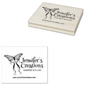 愛の蝶と手作り創造、かわいい蝶 ラバースタンプ (押印)