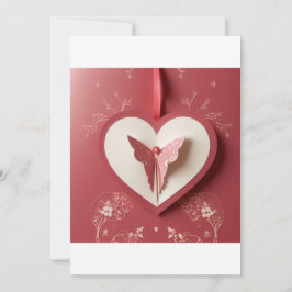 愛の蝶の招待 招待状