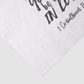 愛の行動 – 1コリント16:14 感動的 薄葉紙 (詳細)