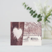 愛の街パリ（ノートルダム庭園） ポストカード (スタンド正面)