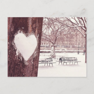 愛の街パリ（ノートルダム庭園） ポストカード