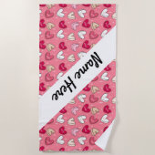 愛の衣装の名前 ビーチタオル (正面)