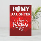 愛の表現バレンタインデーお祝い シーズンカード (スタンド正面)