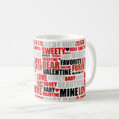 愛の表現 コーヒーマグカップ (正面右)