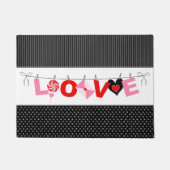 愛の表現 ドアマット (正面)