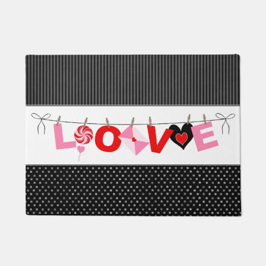 愛の表現 ドアマット (正面)
