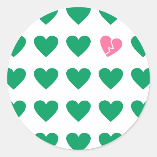 愛の裏切り ラウンドシール (正面)