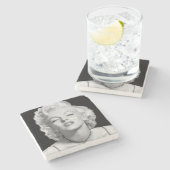 愛の見て下さい ストーンコースター (横)