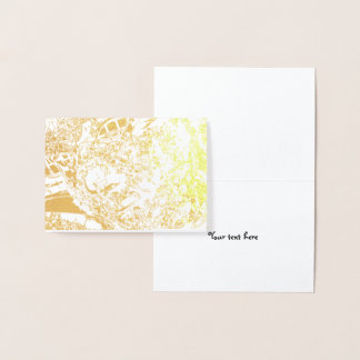 愛の見て下さい 箔カード