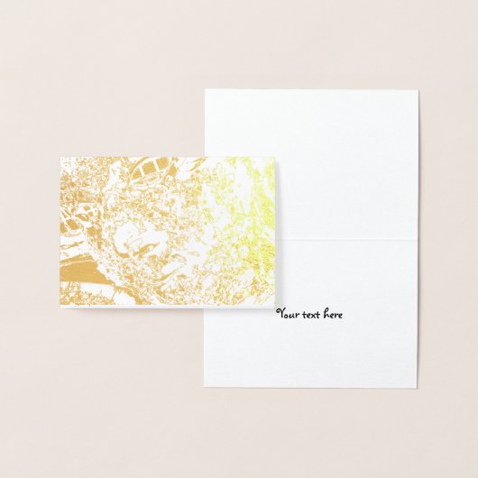 愛の見て下さい 箔カード (ディスプレー)