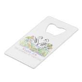 愛の規則 クレジットカード栓抜き (正面アングル)