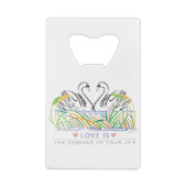 愛の規則 クレジットカード栓抜き (裏面)