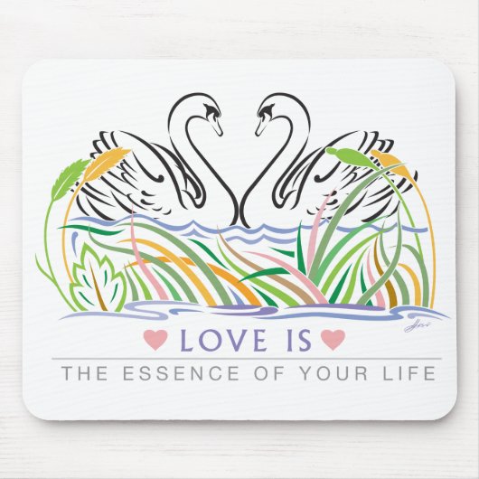 愛の規則 マウスパッド (正面)