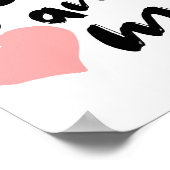 愛の言葉あなたと私。バレンタインデー ポスター (角)