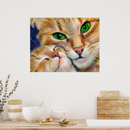 愛の言葉のない心地よい ポスター (キッチン)