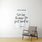 愛の言葉 ウェディング サイン タペストリー (インサイチュ)