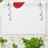 愛の言葉 – キッチンタオル (折り畳み)