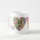 愛の言葉 コーヒーマグカップ (正面左)