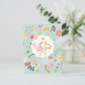 愛の言葉 - バレンタインデーのカード シーズンポストカード (スタンド正面)