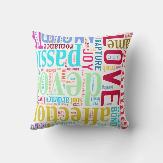 愛の言葉#2 クッション (裏面)