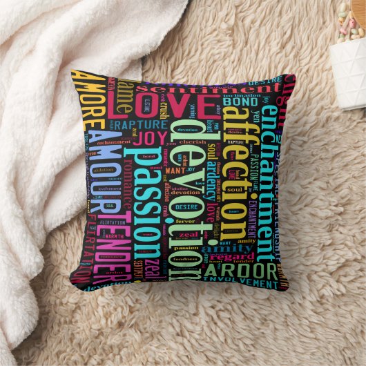 愛の言葉#3 クッション (ブランケット)