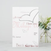 愛の言語 (スタンド正面)